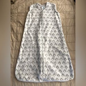 Sleeveless 2 way zip fleece Halo Sleep Sack, Small, 0-6 months